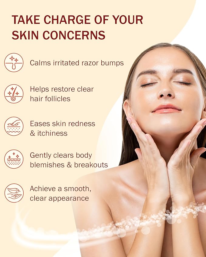 2% BHA Folliculite Body Oil Spray - Salicylic Acid Body Mist with Tea Tree Oil & Aloe Vera - Spray Moisturizer for Dry Skin, Clogged Pores & Irritation, 4 fl. oz