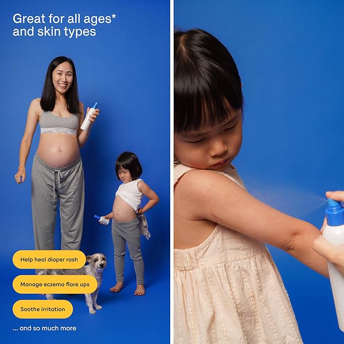 Skin Cleanser for All Types, Hypochlorous Acid Spray Helps Heal Acne Prone, Eczema and Itchy Rashes and 50 Other Skin Ailments, Safe for Multiple Daily Uses, 8 oz Spray