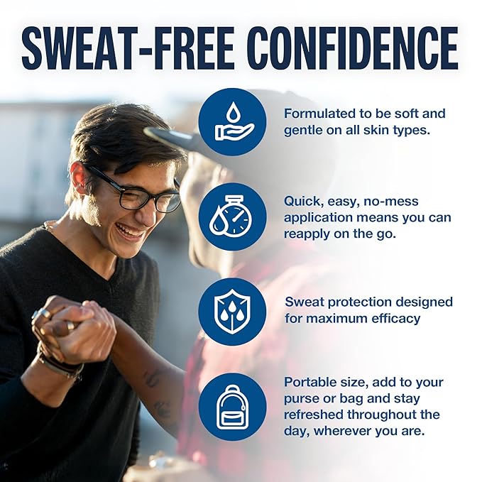 Carpe Sweat Absorbing Hand Lotion (Pack of 2) A dermatologist-recommended smooth lotion that helps stop hand sweat, great for hyperhidrosis or excessive sweat (Warm Vanilla)