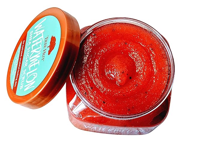 Tree Hut Radiant Skin Watermelon Shea Sugar Scrub Bundled With Watermelon Whipped Shea Body Butter