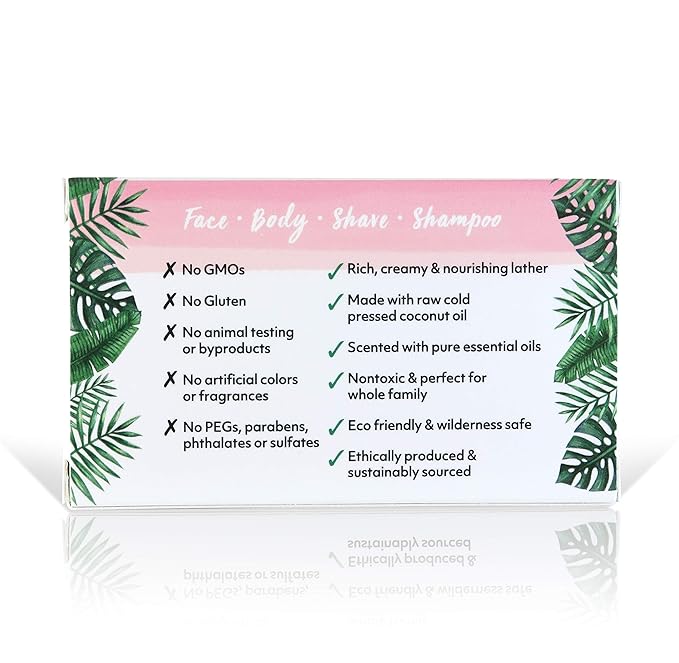 Coco Fiji, Coconut Oil Infused Soap, Bar 7oz (Tuberose, Pack of 2)