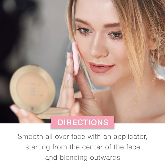 Neutrogena Mineral Sheers Compact Powder Foundation, Lightweight & Oil-Free Mineral Foundation, Fragrance-Free, Classic Ivory 10,.34 oz (Pack of 2)