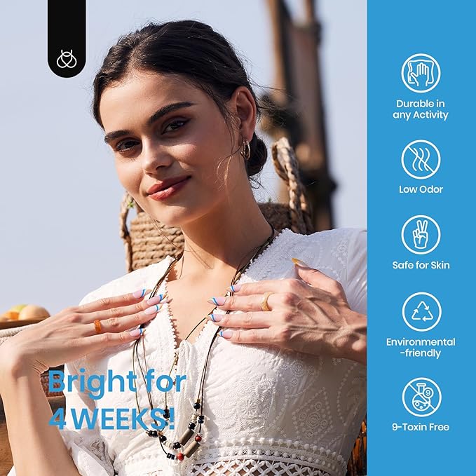 beetles Gel Polish Set, 6 Colors Yellow White Orange Blue Gel Polish Kit, Glitter Green Nail Polish Soak Off Nail Lamp Nail Art Manicure Kit, DIY Home Salon Gifts for Women