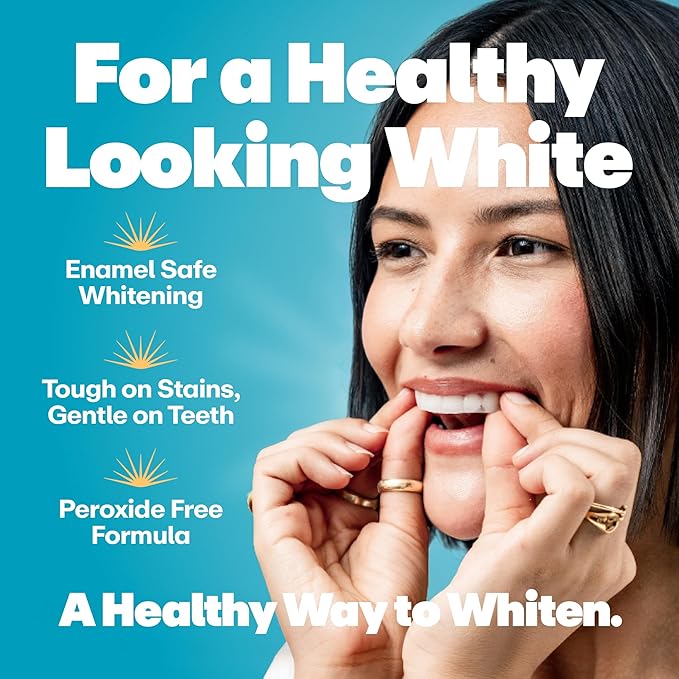 Lumineux Whitening Duo Set – Peroxide Free - Enamel Safe for Whiter Teeth – Includes 21 Whitening Treatments & 2 Pack Whitening Toothpaste, Fluoride Free & Dentist Formulated