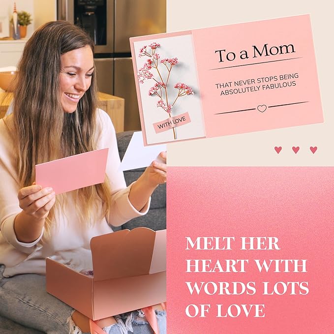 Best Mom in the World Mothers Day Gifts Set - Gifts for Mom from Daughter Son Relaxing Gifts for Women Set – Gift for Any Occasion – Mom Birthday Gifts Box – Gift Box for Mother's Day