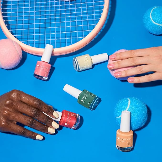 Dazzle Dry Nail Lacquer (Step 3) - Creamsicle Sorbet - A refreshing cantaloupe melon. Semi-sheer cream. (0.5 fl oz)