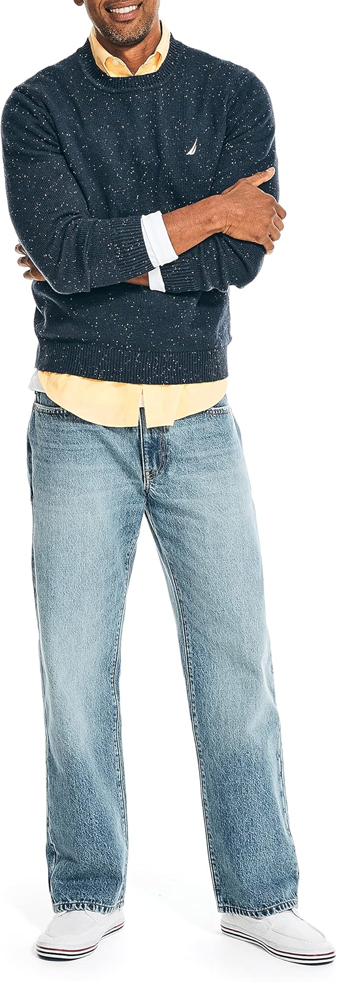 Nautica Men's Loose Fit Denim Jean