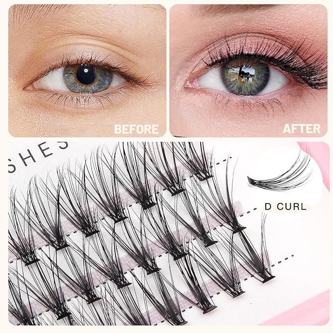 Bodermincer 20D 0.07mm Thickness 8-22mm To Choose Grafting False Eyelashes False Eyelashes Individual Natural Long Mink Fake Eyelashes Extension Handmade Bulk Wholesale (14mm)