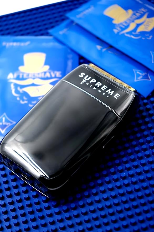 Supreme Trimmer Crunch Lite Electric Double Foil Shavers for Men | 60 Minute Runtime, Men's Electric Face Razor for Stubble Corded/Cordless | STF600