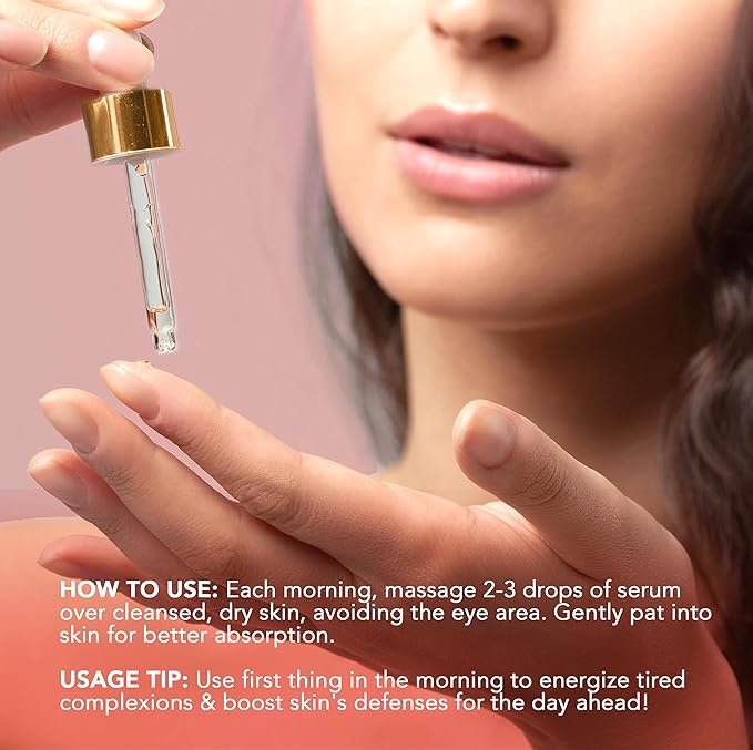 Go Beauty Longevity CoQ10, Daily Antioxidant Defense Serum - A Super Food for Skin, Boost Skin Health, Anti-Aging, Sun Damage, Sagging Skin – with 7 Peptides & Vitamin B3 – Pure Vitality, 1 fl. Oz