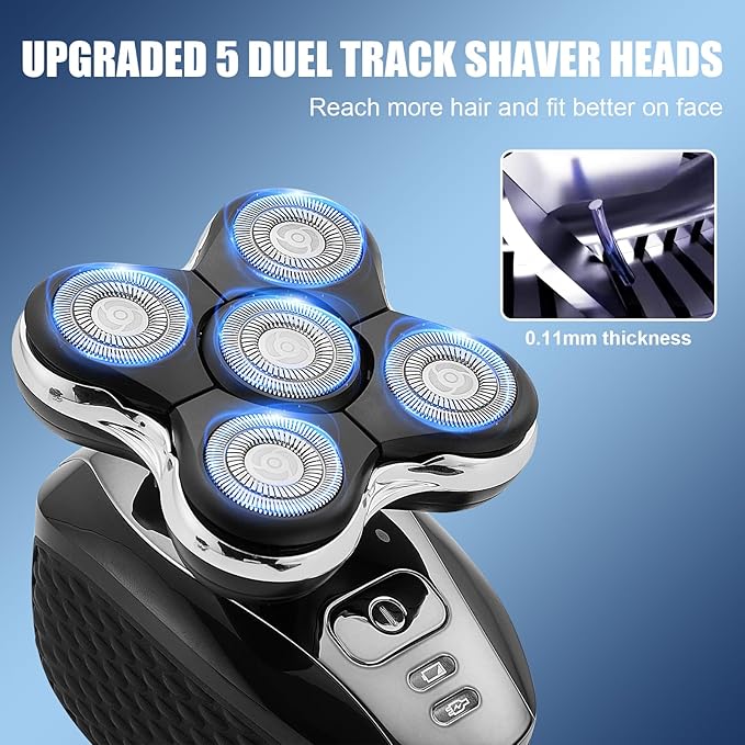 Shaver Replacment Heads Compatible with Remington Balder Pro XR7000 Head Shaver (3 Packs)