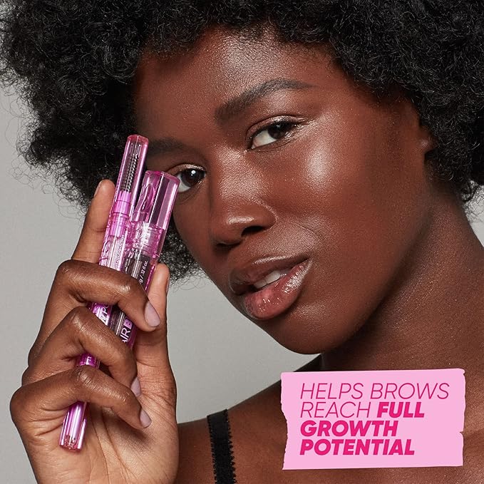 Kosas Air Brow Tinted Gel with Clean, Vegan Ingredients for Fluffy, Full and Healthy Brows, Longwear (Black)