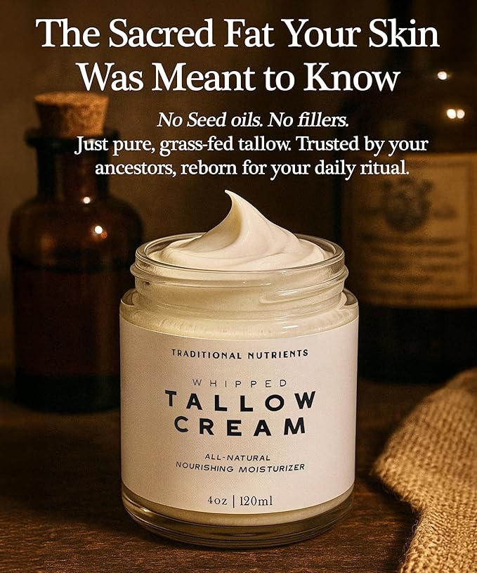 Beef Tallow Cream for Skin Care