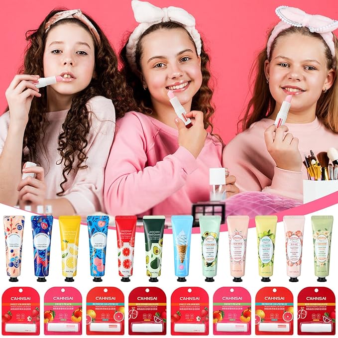 84 Pcs Spa Party Supplies Facial Masks Eye Patches Hand Cream Lip Balm Foot Bath Bombs Compressed Towel Organza Bags Spa Party Favors Sleepover Kit Birthday for Most Skin Type