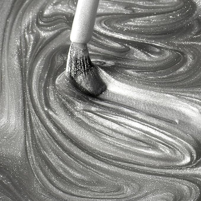 Dazzle Dry Nail Lacquer (Step 3) - Love Potion - A true metallic silver. Full-coverage metallic. (0.5 fl oz)