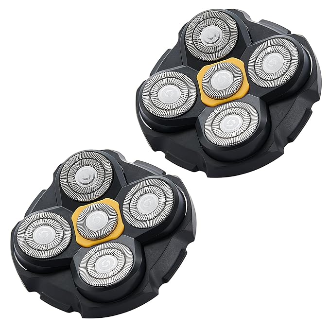 Shaver Replacement Blades Compatible with MicroTouch Titanium Head. 2Pcs