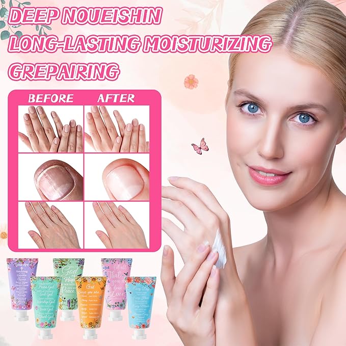 Y1tvei Mothers’ Day Christian Hand Cream Bulk Christmas Gifts for Women, 30ml Bible Verse Hand Lotion Scripture Travel Hand Lotion Gift Set for Mom Grandma Baby Shower Bridal Shower Favors, 48 Sets