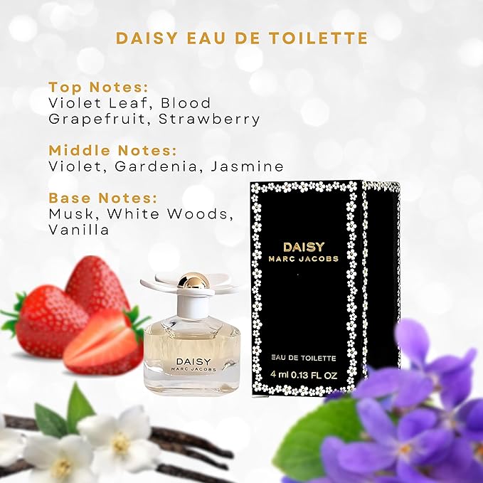 Marc Jacobs Perfume for Women Gift Set – 4-Piece Mini Variety Splashes