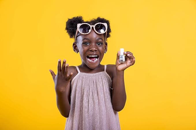 MISS NELLA Festive Dimond- Christmas Bauble Gift Set for Children, Nail Polish and Lip Gloss (2 nail polishes 1 lip balm, 3)