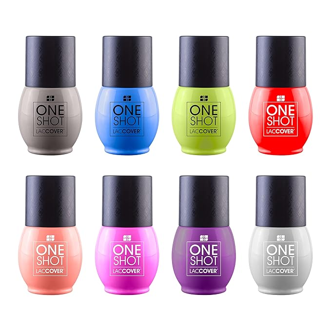 NAIL POLISH GEL SET BLOOM COLLECTION, 8 COLORS, 1/2 Fl Oz each one, by NAIL FACTORY