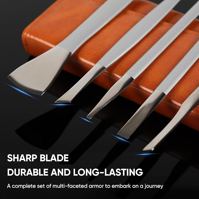 7 PCS Manicure Set,Pedicure Knife Set,Professional Pedicure Tool Toenail Grooming Kit, Pedicure Tool Kit,Top Notch Foot Blade, Sharp Toenail Clippers