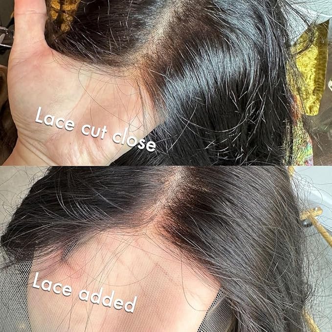 9x5 Glueless Wigs Human Hair Pre Plucked Pre Cut Bob Wig Human Hair 200% Density Body Wave Lace Front Wigs Human Hair HD Closure Wigs Short Bob Wigs for Black Women Wear and Go Glueless Wig 12 Inch