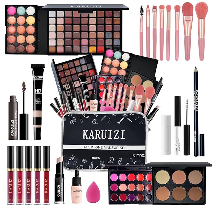 Makeup Set for Women & Girls, Travel & Beginner Kit, 8-12 Years (KIT003)