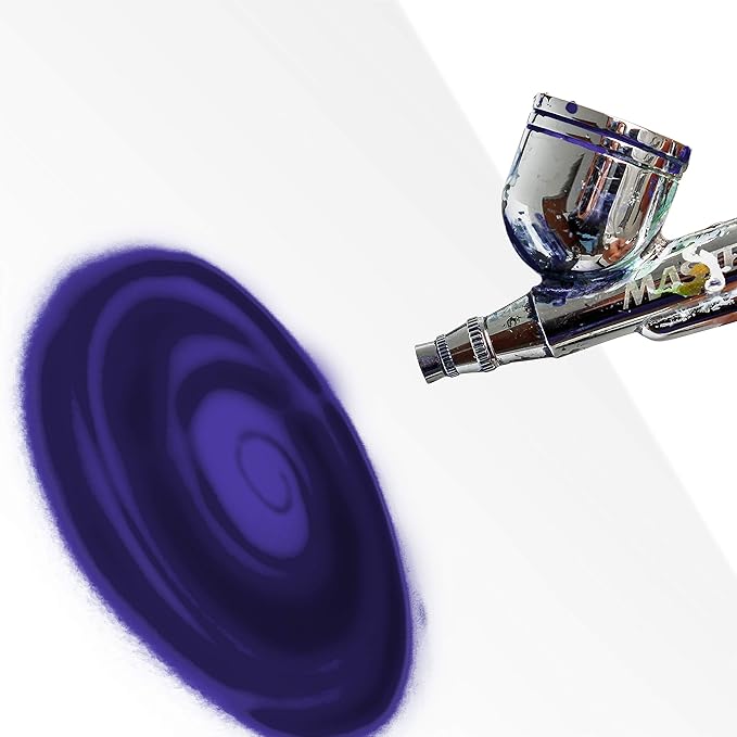 1-Ounce Purple Temporary Airbrush Tattoo Body Art Paint Alcohol Based