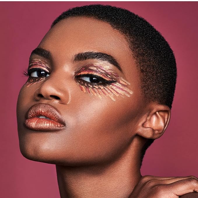 Nouba Quattro Eye Shadow Palette Set - Buildable Colorful Eye Makeup with Pigmented Matte, Velvety Shimmer Finish Rich Rainbow Smokey Eye (Color 644)