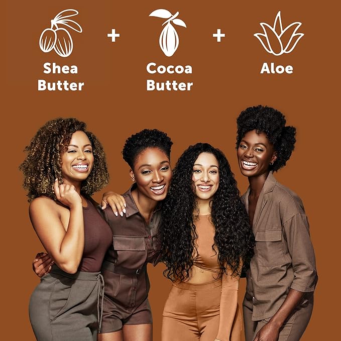 Cantu Skin Therapy Shea Butter Nourishing Body Lotion for Dry Skin, 16 Fl Oz