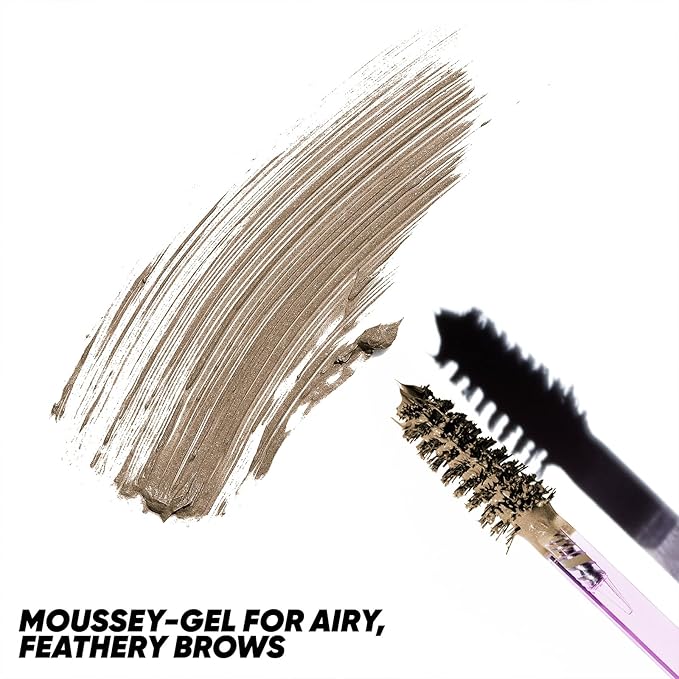 Kosas Air Brow Tinted Gel with Clean, Vegan Ingredients, Long-lasting Gel for Fluffy, Full and Healthy Brows, (Taupe)