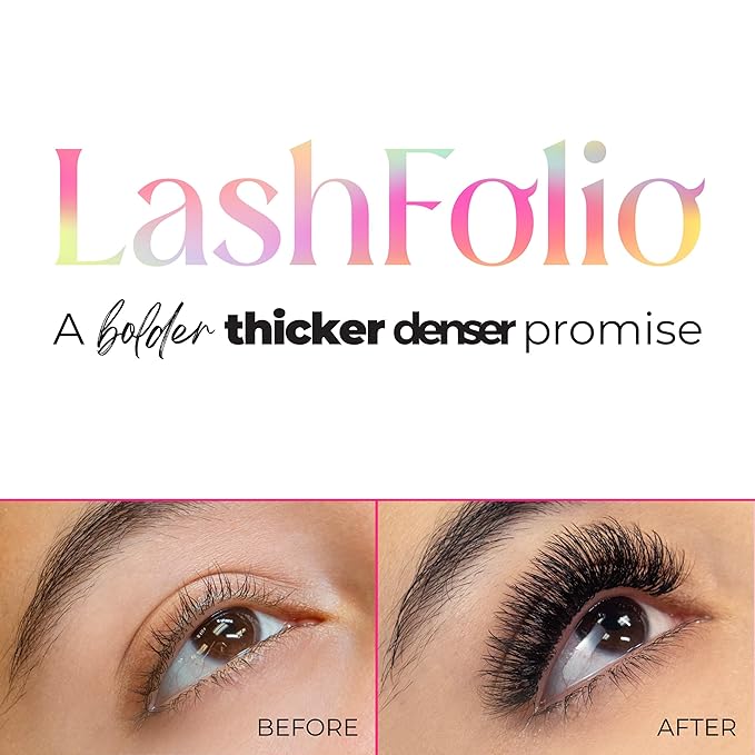 LLBA LashFolio Triple Spike Promade Fans | Handmade Volume Eyelashes | Multi Selections From 5D To 10D | C CC D Curl | 0.03~0.07 mm | 8-13mm Length | Long Lasting | Easy Application (7D-0.03 C 8-13mm)