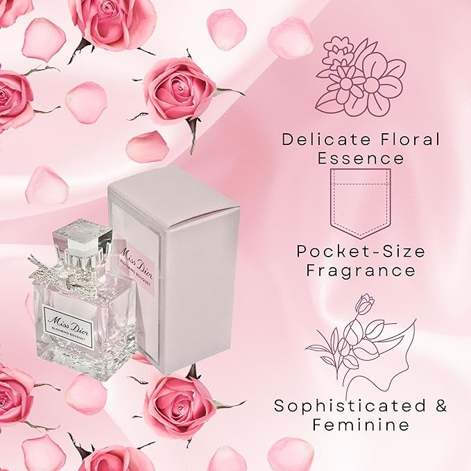Dior Miss Blooming Bouquet Perfume Women Mini EDT Splash 0.17 Ounce