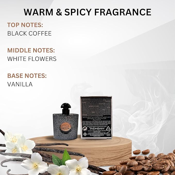 Yves Saint Laurent Black Opium Perfume for Women Mini EDP Splash 0.25 Ounce