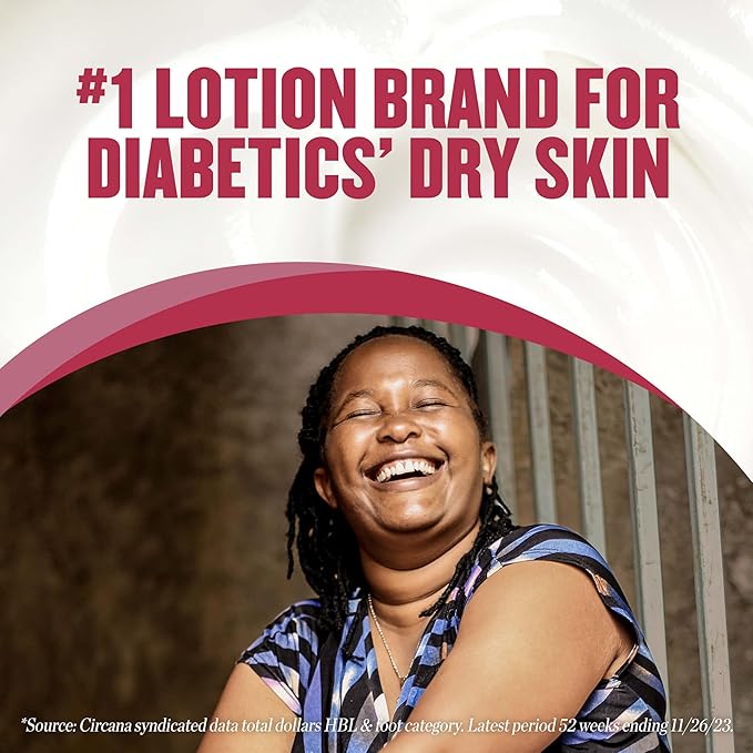 Gold Bond Medicated Diabetics' Dry Skin Relief Foot Cream, 3.4 oz., Skin Protectant