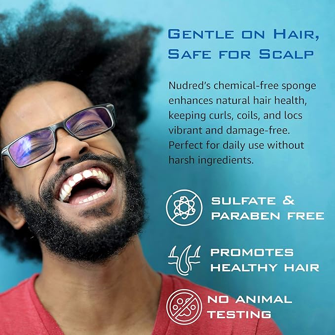 Hair Brush for Black Men and Women, Twisting Sponge for Curling Afro Style Dreads, Coils & Twists, Barber Curling Care Tool (Silver, Small Holes)