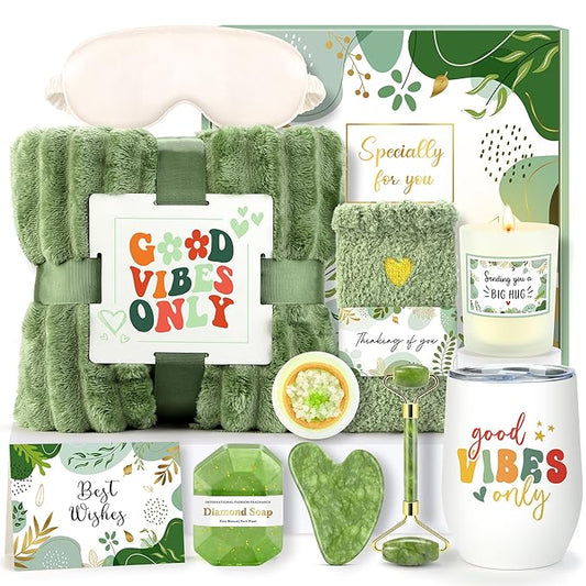 Self Care Gifts for Women Get Well Soon Gift Baskets for Women Thinking of You Gifts for Women Spa Gift Baskets for Women Self Care Kit for Women Relaxation Gifts Box for Women Care Package for Women