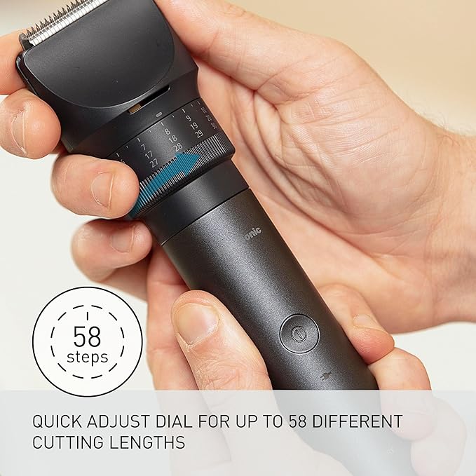 Panasonic MultiShape Electric Trimmer for Beard, Hair and Body, 58 Adjustable Cutting Lengths and Advanced Blade System, Cordless Waterproof Wet/Dry Clipper for Men - ER-ACKN2-HB