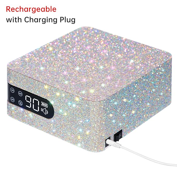 Rechargeable UV LED Nail Lamp UV LED 96W Nail Lamp Professional Nail Dryer Nail Light AB White Diamond