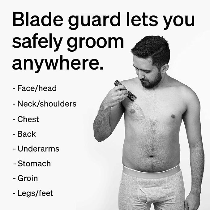 Schick Ultra Pivot Body Trimmer for Men | Manscaping Electric Shaver, Pubic Hair Trimmer, Body Groomer