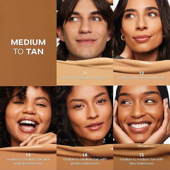 Saie Slip Tint Radiant Cream Concealer & All-Over Face Makeup - Concealer for Dark Circles, Redness & Blemishes - Lightweight Makeup Made with Hydrating Hyaluronic Acid - Shade 12 (0.17 oz)