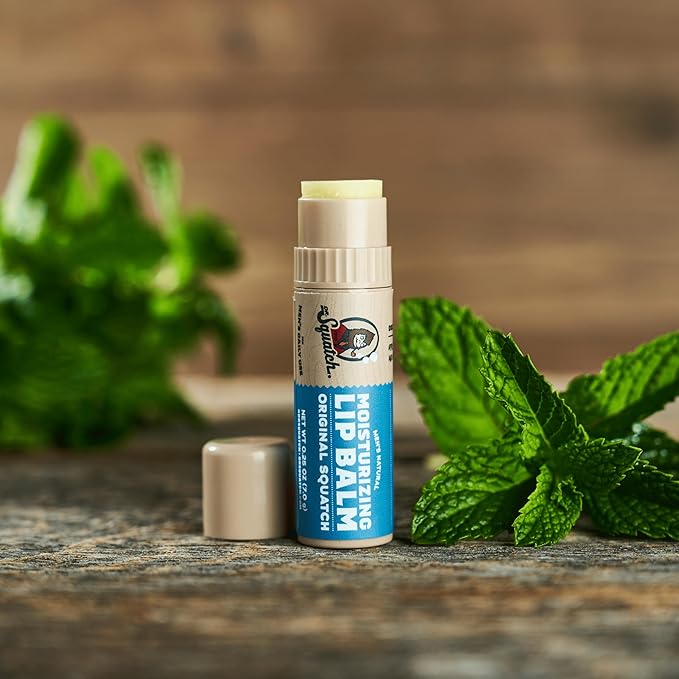 Dr. Squatch NEW Bricc House Travel Pack - Soap Travel Case + Cool Fresh Aloe, Coconut Castaway Soap + Rainforest Rapids Deodorant + Original Squatch Lip Balm - Full Routine Natural Men's Care Kit