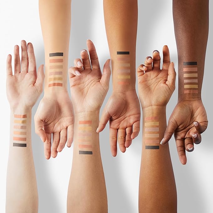 Julep Eyeshadow 101 Crème-to-Powder Eyeshadow Stick Palette-Style Creme-to-Powder 6 Piece Gift Set - Daylight