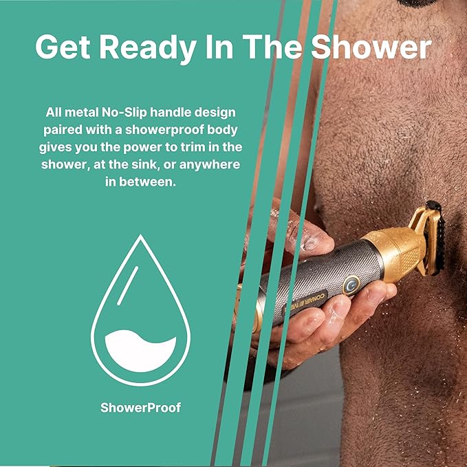 Conair Men All-in-One Trimmer for Men - Nose Hair, Beard, Mustache, Body Hair Trimmer - 19 Piece Men's Grooming Kit for Manscaping- Showerproof - Rechargeable