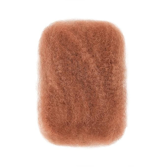 BLL Afro Kinkys Bulk Human Hair-100% Human Hair for Mini Twist Braiding Dreadlock Loc Extensions Afro Kinky Curly Hair Bulk Black Color (350#, 12 Inch (Pack Of 1))