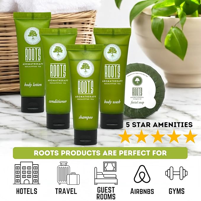 Airbnb Shampoo Conditioner Body Wash Lotion & Soap (150 PK , 1 oz each), Guest Bathroom Essentials Travel Size Toiletries Bulk Mini Sets Hygiene Kits Bar Soaps Air Bnb Toiletry