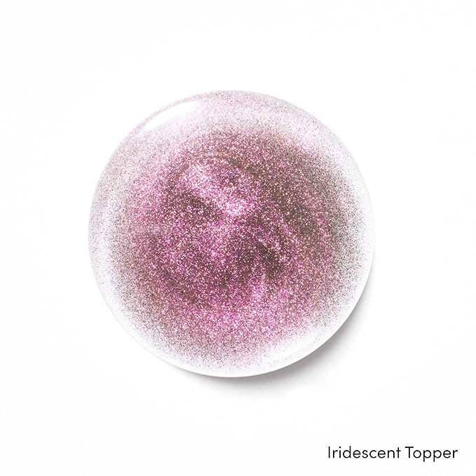 Dashing Diva One Gel Mega Bundle - Nothing But Neutrals - Includes 2 Gel Colors, Iridescent Topper & Top Coat - 3-in-1 Base Coat, Nail Color & Top Coat - Gel Nail Polish Set