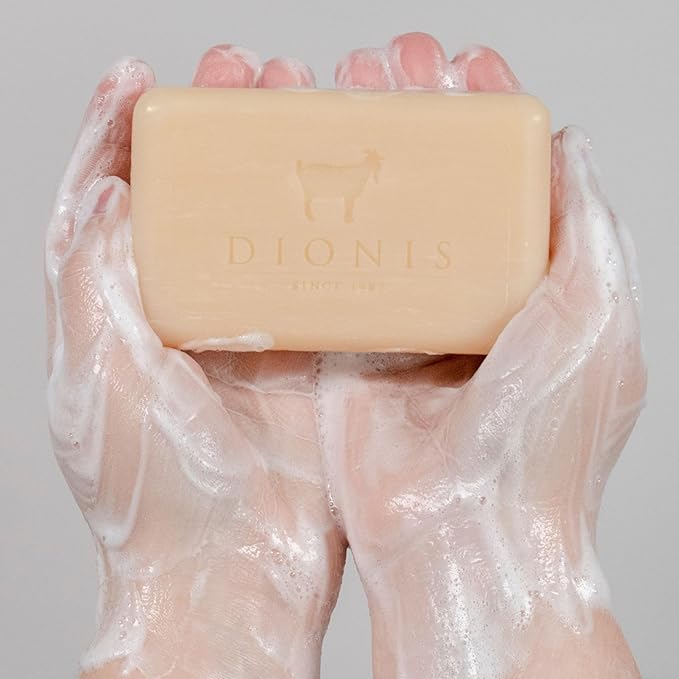 Dionis Goat Milk Skincare Bar Hand Soap-Shea Butter & Olive Oil Nourish, Moisturize, Restore, For All Skin Types, Non Greasy, No Residue, Sea Treasures Scent, Gift Set Bundle Of 3 Moisturizing Bars