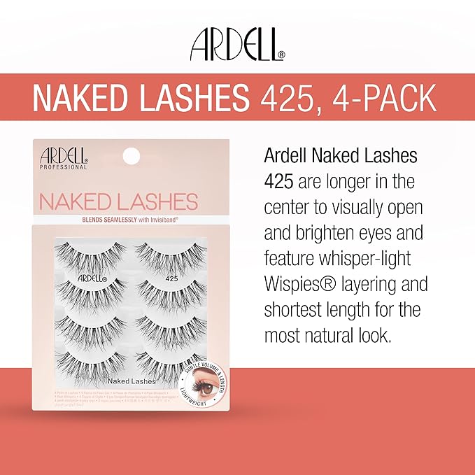 Ardell Naked 425, 4 Pairs