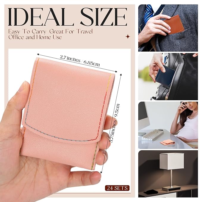 Lasnten 24 Set Manicure Set Bulk Nail Clippers Grooming Nail Kit Stainless Steel Professional Pedicure Kit Pedicure Tools with Travel Case Gifts for Men Women Personal(7 in 1,Fresh Colors)